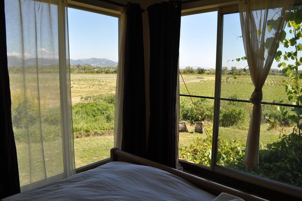 Bed and Breakfast Domaine Rouge-Bleu Sainte-Cécile-les-Vignes Exterior foto